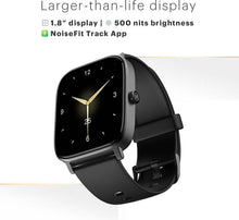 Load image into Gallery viewer, Noise Colorfit Icon 2 1.8'' Display with Bluetooth Calling, AI Voice Assistant Smartwatch (Jet Black Strap, Regular)#JustHere