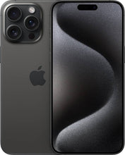 Load image into Gallery viewer, Apple iPhone 15 Pro Max (Black Titanium, 256 GB)