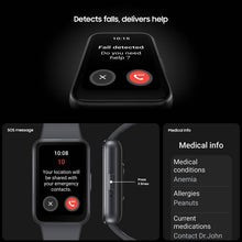 Load image into Gallery viewer, Samsung Galaxy Fit3 | AMOLED Display & Aluminium Body | Upto 13Day Battery | 5ATM & IP68 (Gray Strap, Free Size)