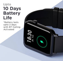 Load image into Gallery viewer, boAt Storm Call w/ 4.29 cm(1.69"), BT Calling & 550 Nits Brightness Smartwatch (Bold Black Strap, Free Size)