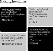 Load image into Gallery viewer, Nothing Phone (3a) (Black, 128 GB) (8 GB RAM)