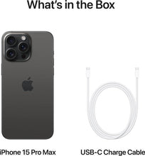 Load image into Gallery viewer, Apple iPhone 15 Pro Max (Black Titanium, 256 GB)
