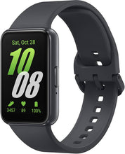 Load image into Gallery viewer, Samsung Galaxy Fit3 | AMOLED Display &amp; Aluminium Body | Upto 13Day Battery | 5ATM &amp; IP68  (Gray Strap, Free Size)
