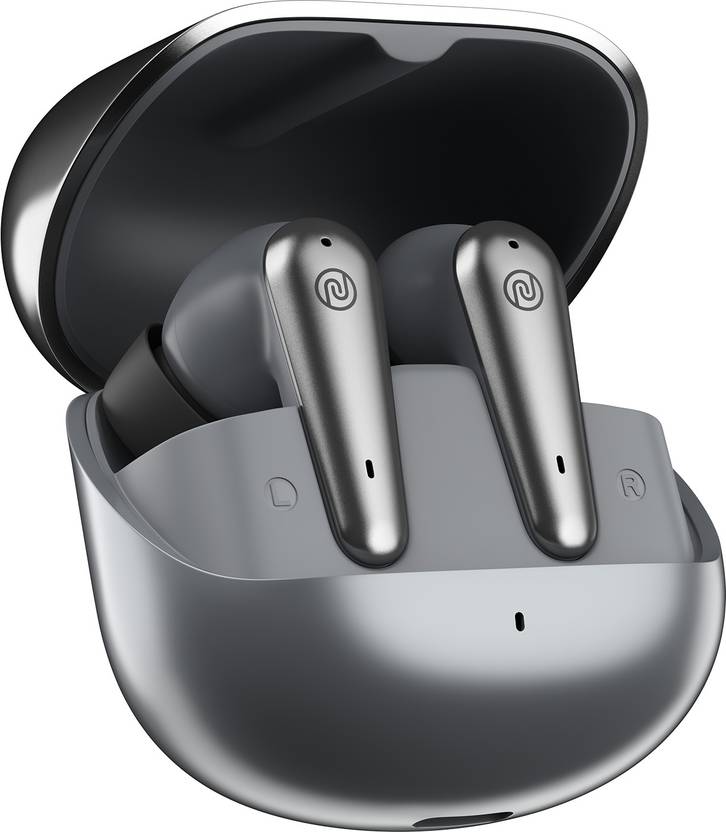 Noise Buds X prime with 120 Hrs of Playtime, ENC with Quad Mic Bluetooth  (Silver Grey, True Wireless)