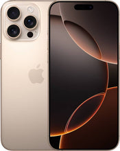 Load image into Gallery viewer, Apple iPhone 16 Pro Max (Desert Titanium, 256 GB)
