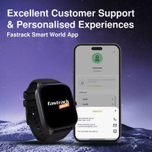 Load image into Gallery viewer, Fastrack Revoltt Pro-1.97&#39;&#39; Super AMOLED Display|AOD|Working Crown|BT Calling|Fast Charge Smartwatch  (Black Strap, Free Size)
