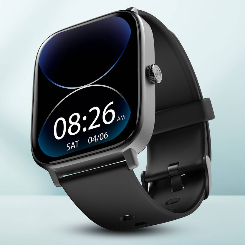 Noise Colorfit Icon 2 1.8'' Display with Bluetooth Calling, AI Voice Assistant Smartwatch  (Jet Black Strap, Regular)#JustHere