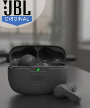 Load image into Gallery viewer, JBL Wave Beam TWS, 32Hr Playtime, IP54, Smart Ambient &amp; TalkThru Mode, App Bluetooth  (Black, In the Ear)
